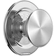 Тримач для телефону PopSockets Aluminum Radial сріблястий (840473304904) - зображення 1