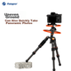 Штатив Fotopro M-4C Pro+42QP, углеродный, портативный, настольный - изображение 5