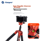 Штатив Fotopro Air 3 Lite панорамный карбоновый серый, 0.8 кг, с зажимом для телефона - изображение 7