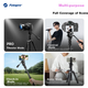 Селфі-палиця Fotopro FY830+MH-2A компактна зі штативом - зображення 5