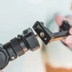 Универсальный держатель для телефона PGYTECH, крепление cold shoe, настольный штатив для видеоблога, для горизонтальной и вертикальной съемки - изображение 5