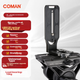 Площадка съемочная COMAN LBM120 L-образная вертикальная быстросъемная для стабилизаторов DJI RS2, Zhiyun VBS и штативов - изображение 2