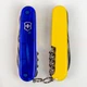 Нож Victorinox Huntsman Ukraine Mineral Blue/Yellow (1049-Vx13713.T2.8) - изображение 4