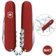 Ніж Victorinox Huntsman Mat Red (1049-Vx13713_M0007p) - зображення 2