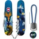 Ніж Victorinox Camper Design Mat Blue/Orange (1049-Vx13613.3_R2100pk) - зображення 3