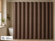 Шторка для ванной 180x180 см тканевая 5214/brown - изображение 1