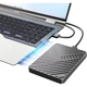 Жорсткий диск портативний KESU K205, 1 ТБ + чохол, USB 3.0, чорний - зображення 3