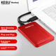 Диск KESU K1 500 ГБ зовнішній із шифруванням USB 3.0, 2.5", червоний - зображення 6
