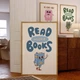 Постер «Read More Books» бумажный белый - изображение 2