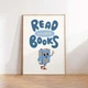Постер «Read More Books» бумажный белый - изображение 3