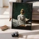 Постер «Девушка с книгой» на холсте 30×40 см - изображение 3