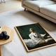 Постер «Девушка с книгой» на холсте 30×40 см - изображение 4