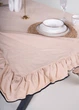 Скатертина LIMASSO 120116892 160х220 Бавовна Бежевий - изображение 4