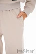 Джоггеры женские утепленные Cotton Fleece German Volf 25167 XL Светло-бежевые - изображение 4