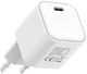 Ładowarka Techly IPW-USB-G65C USB-C 65W GaN PD 3.0 PPS White (IPW-USB-G65C) - obraz 3
