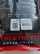 Набір трусів Puma Athletic Boxer Briefs 3 шт Чорні (Розмір XL) - изображение 8