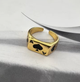 Кольцо, стильный регулируемый перстень, печатка Poker Ring 1 шт - изображение 4