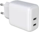 Ładowarka Techly IPW-USB-2C35W 2xUSB-C 35W White (IPW-USB-2C35W) - obraz 4