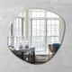 Зеркало настенное Manzana Stone Mirror 50х50см - изображение 2