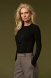 Женский лонгслив 3125 ТМ Triko Bakh 42-44 черный (3125_black_1) - изображение 1
