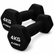 Гантелі вінілові Crivit 2 x 4 кг Black (R4838131820250) - изображение 1