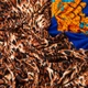 Ткань трикотаж Bagira 200 гр/м2 150 см, 100% полиэстер, трикотаж для платьев, топов и повседневной одежды синий 5258511 - изображение 6