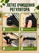Овочерізка мандоліна ручна слайсер для нарізки овочів та фруктів фрі різання професійна регульована терка з нержавіючої сталі мультислайсер з регульованим лезом та ковзною ручкою 5 вбудованих лез комплект перчатки та щітка (EL-3651) - зображення 6