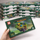 Магнитный конструктор Minecraft 100 шт по игре Майнкрафт Кирпичный дом Mk001002 - изображение 4