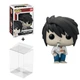 Аніме фігурка Funko POP Фанко поп Зошит Смерті Death Note Ел L з тортом + захист для коробки, 10 см (DNA 0014) - зображення 1