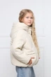 Куртка короткая для девочки 152 цвет молочный MISTY MOUNTAIN ЦБ-00297313 - изображение 4