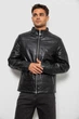 Куртка мужская однотонная экокожа черный 214R810-5 AGER 2XL - изображение 2