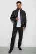Куртка мужская однотонная экокожа черный 214R810-5 AGER 2XL - изображение 3