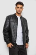 Куртка мужская однотонная экокожа черный 214R608 AGER 2XL - изображение 4