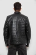 Куртка мужская однотонная экокожа черный 214R503-5 AGER S - изображение 4