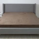 Простынь на резинке двуспальное ТЕП VELOUR 2-04824_35683 180х200 см коричневая - изображение 1