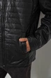 Куртка мужская однотонная экокожа черный 214R603-5 AGER XL - изображение 6