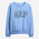 Свитшот на флисе женский GAP 461199312 XS Голубой (1161463283) - изображение 5