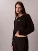 Лонгслив женский Calvin Klein 849634199 XL Черный (1161433804) - изображение 5