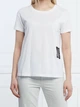Футболка хлопковая женская Armani Exchange 331215914 S Белая (1161509728) - изображение 1