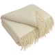Плед 100% вовна ягняти Айворі 140x220 см Lambswool - зображення 1