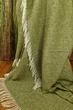 Плед 100% шерсть Lambswool 140х200 см оливковый - изображение 3