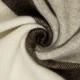 Плед 100% вовна ягняти Lambswool 140x220 см білий-бежевий коричневий - зображення 8