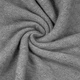 Плед вовняний 100% Lambswool 140х200 см сірий з бахромою - зображення 2