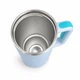 Термокружка-термос Tumbler із зручною ручкою, кришкою та трубочкою 30 см, Блакитний - зображення 6