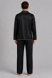 Чоловіча піжама із італійського шовку BOBRAND "Premium Black" - XL - зображення 5