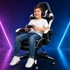 Кресло игровое геймерское 4Points G-001 с подставкой для ног, подушками, газлифтом и наклоном спинки 135° - изображение 6