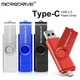 Флешка USB 64 Gb Microdrive 2 в 1 Type-C USB OTG для телефона та комп'ютера Флешка 64 Гб Мікродрайв Червоній - зображення 3