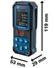 Далекомір лазерний Bosch GLM 150-27 C (0601072Z00) - изображение 5