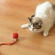 Интерактивная игрушка для кошек Умный мяч P02 с веревочкой дразнилкой, 3 режима игры, USB - изображение 6