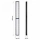 Світильник лінійний LED SULA 200W 6500K IP65 чорний LIGHT SET - изображение 5